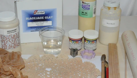 ceramic mug tutorial materials